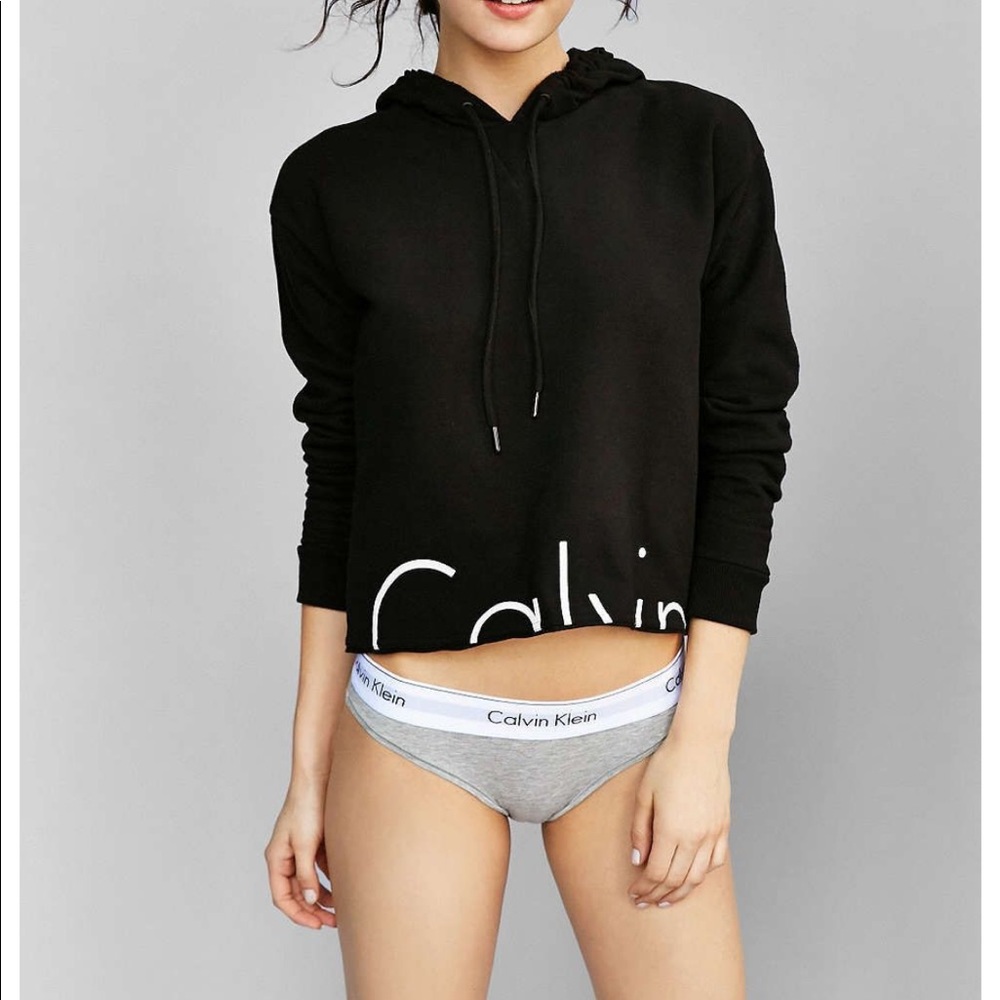 Calvin Klein cropped hoodie